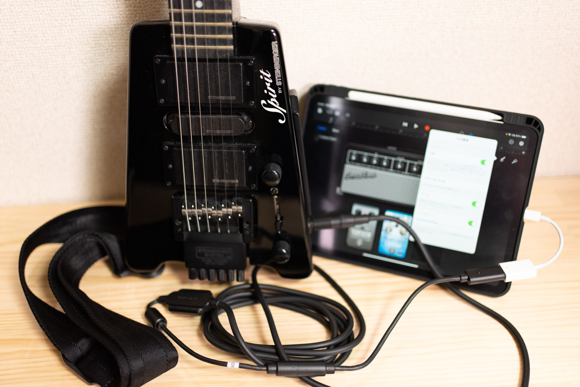 【開封レビュー】ロックスミス リアルトーンケーブルとiPadでギタ 
